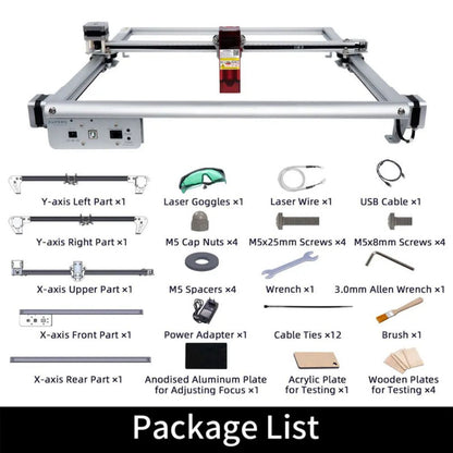 Aufero Laser Engraver Machine AL2 5W/10W Output for DIY Laser Cutter Engraving Machine Engarved Laser for Wood Metal Aluminum Glass Leather 10000mW